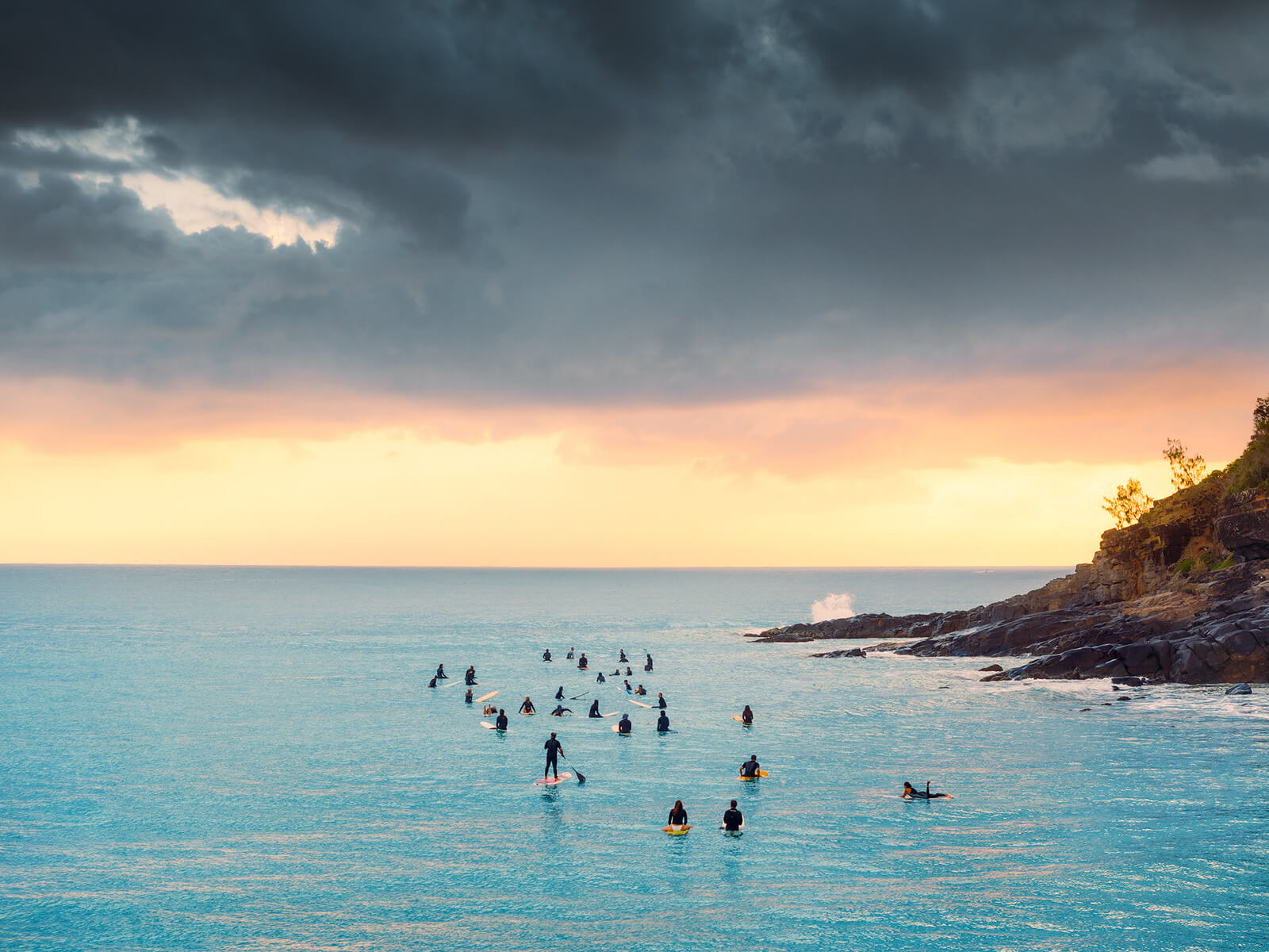 Pastels - Tea Tree Bay - Dave Wilcock Photography