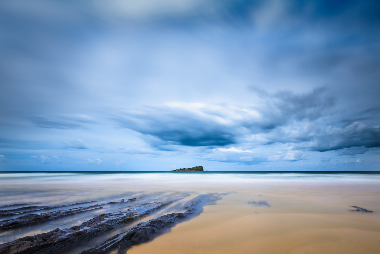 Blue Hour - Old Woman Island Mudjimba - Dave Wilcock Photography