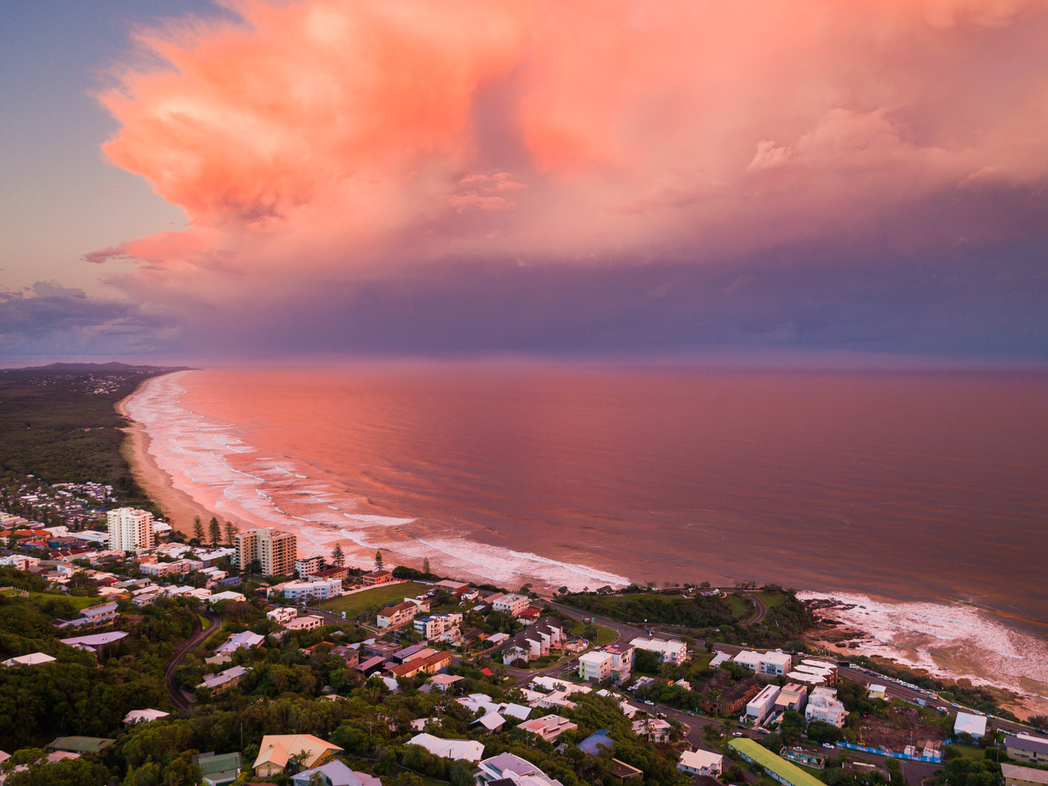 Lit- Coolum Beach - Dave Wilcock Photography