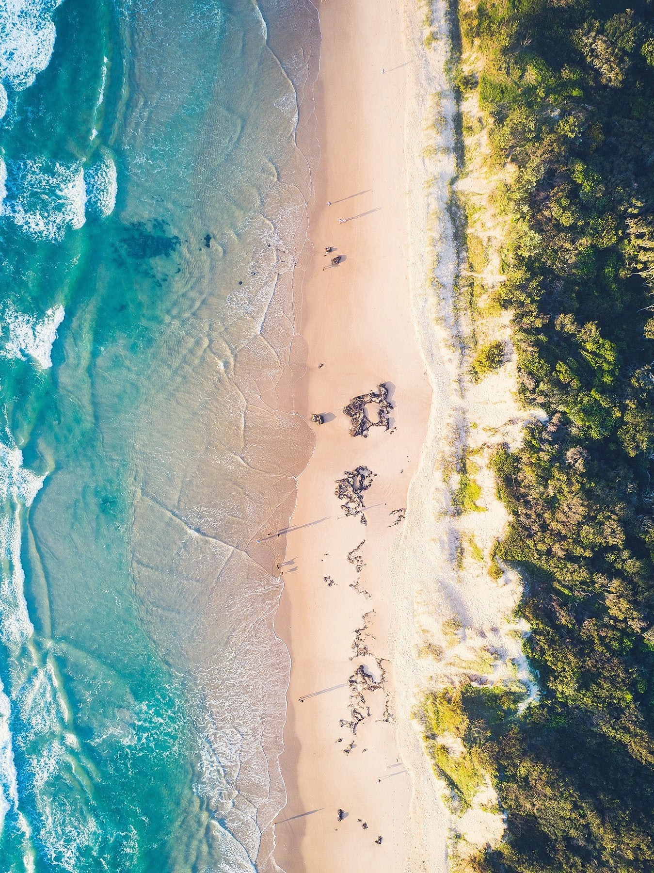 "Shadow People" Stumers Creek Coolum - Dave Wilcock Photography