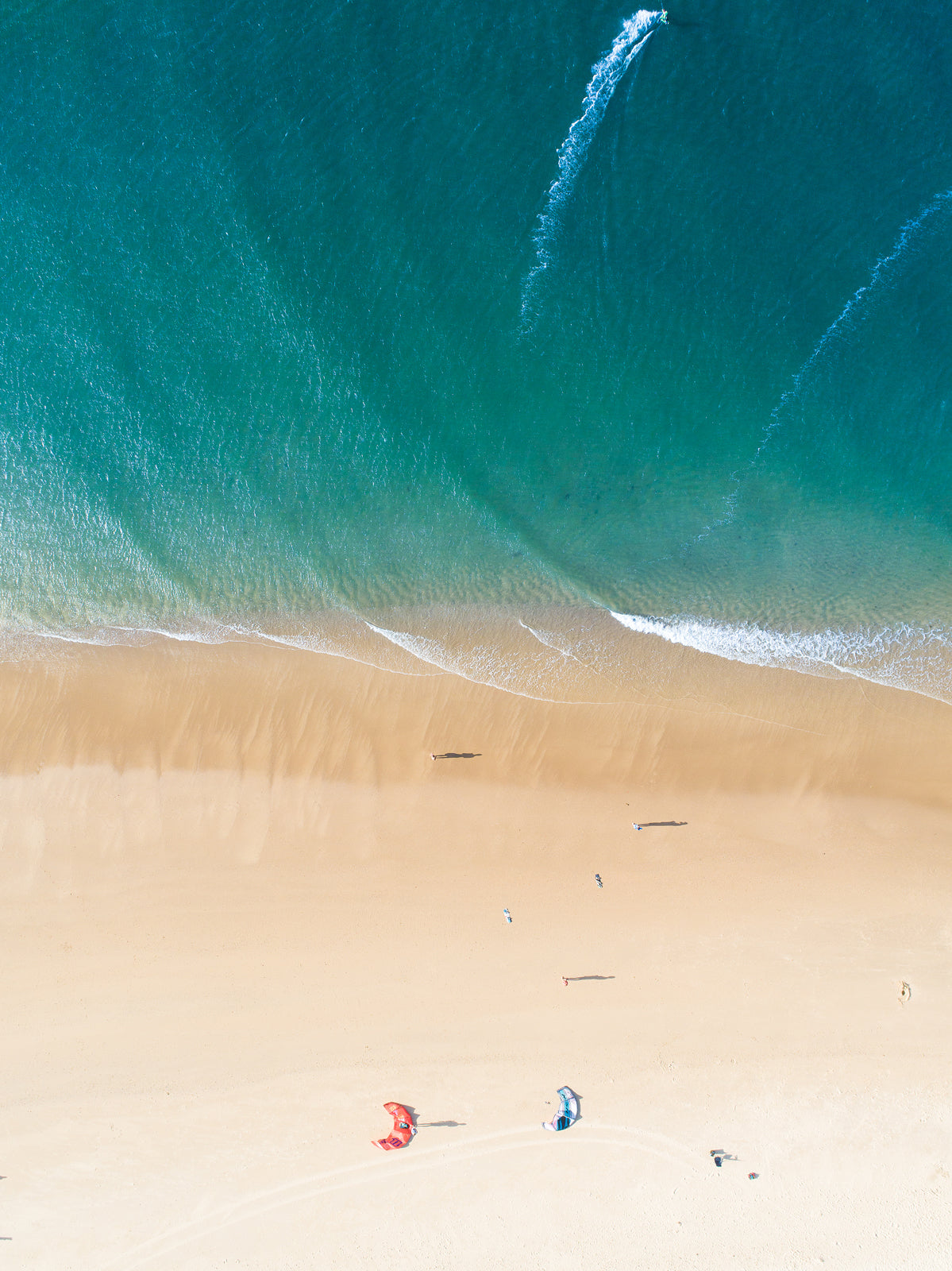 Cotton Tree Kite Surfers - Dave Wilcock Photography