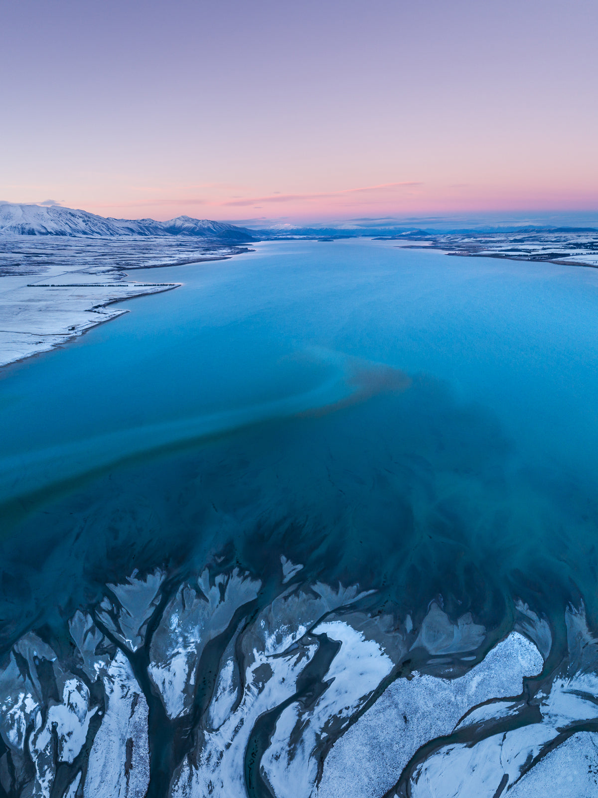 Tekapo Spider Veins - Dave Wilcock Photography