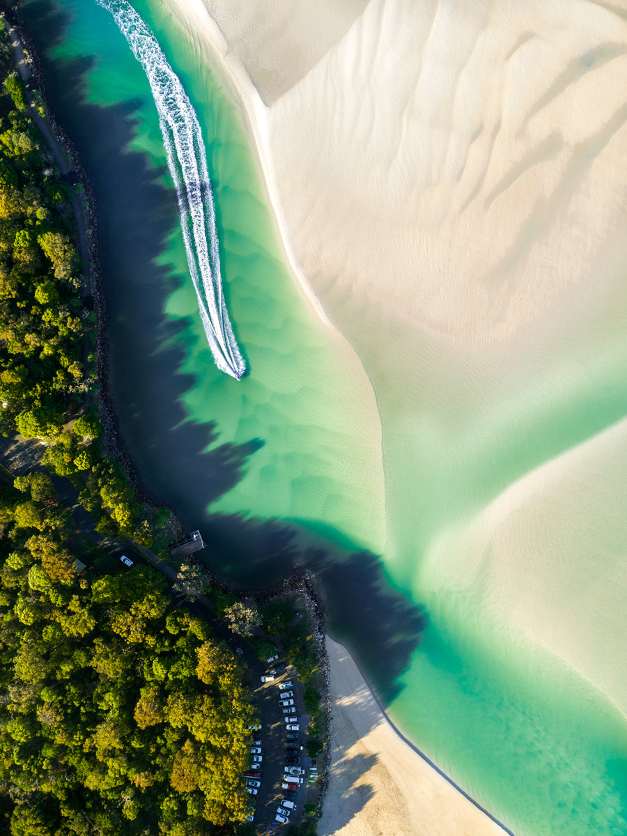 "Freedom" - Noosa River Mouth - Dave Wilcock Photography