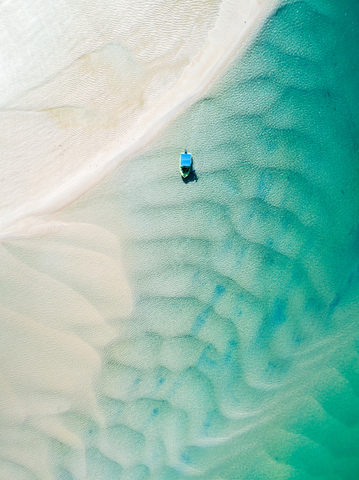 Noosa Spit Fishing Boat - Dave Wilcock Photography