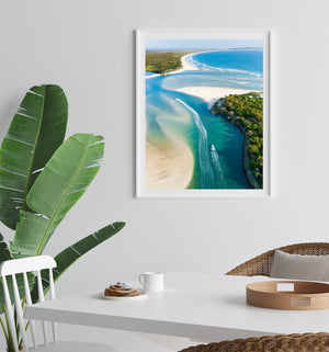 "Slice of Life"-  Noosa River Mouth - Dave Wilcock Photography