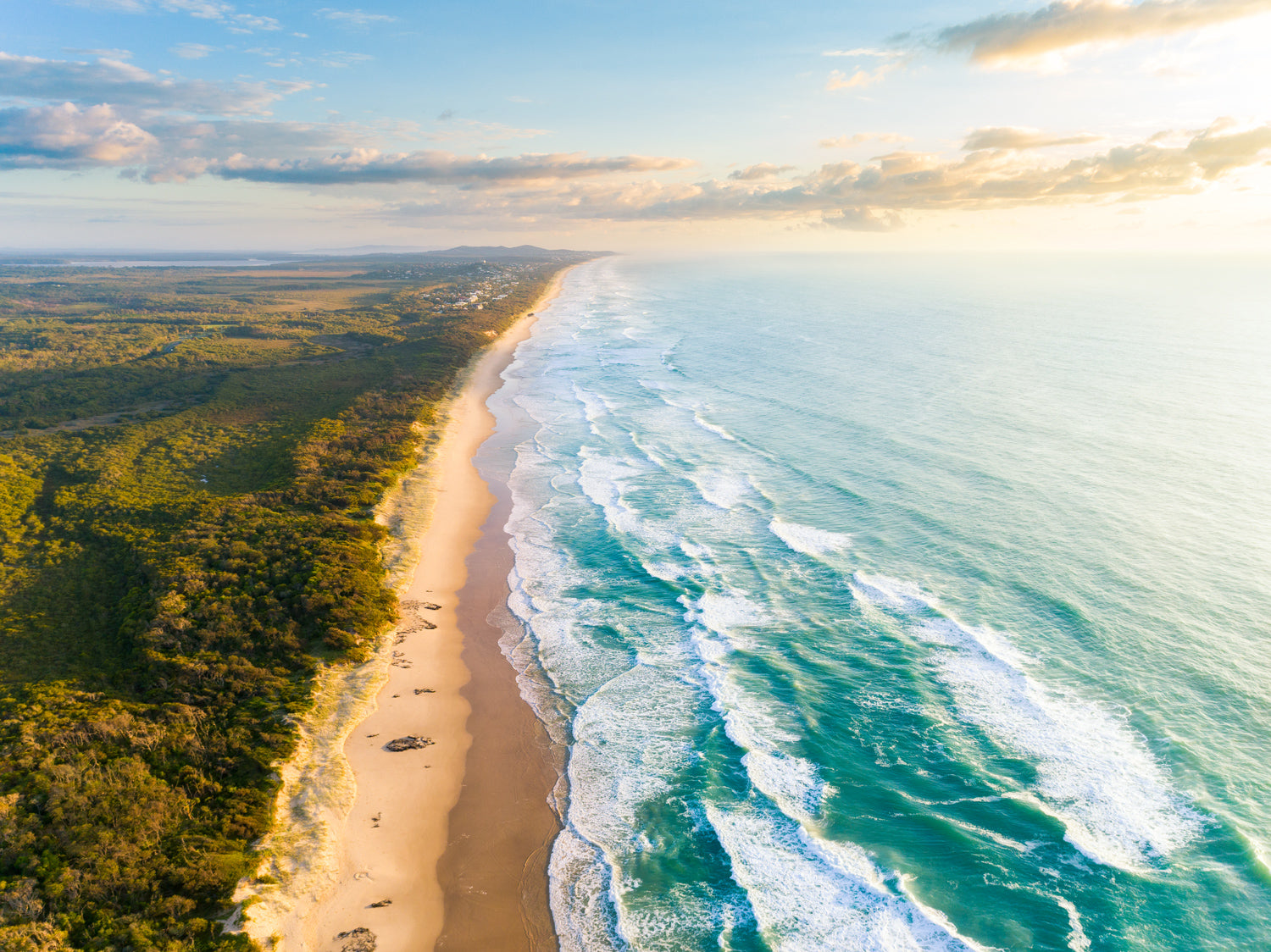 "Sunshine Horizon" -Stumers Creek Coolum - Dave Wilcock Photography