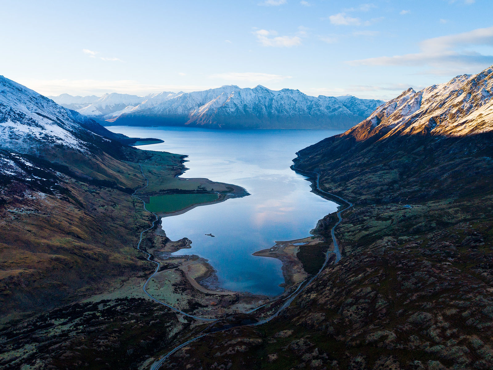 The Neck- Lake Hawea - Dave Wilcock Photography